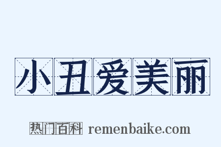 小丑爱美丽是什么意思的图片